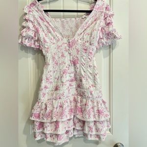 colorful natalie fairytale dreaming pink dress